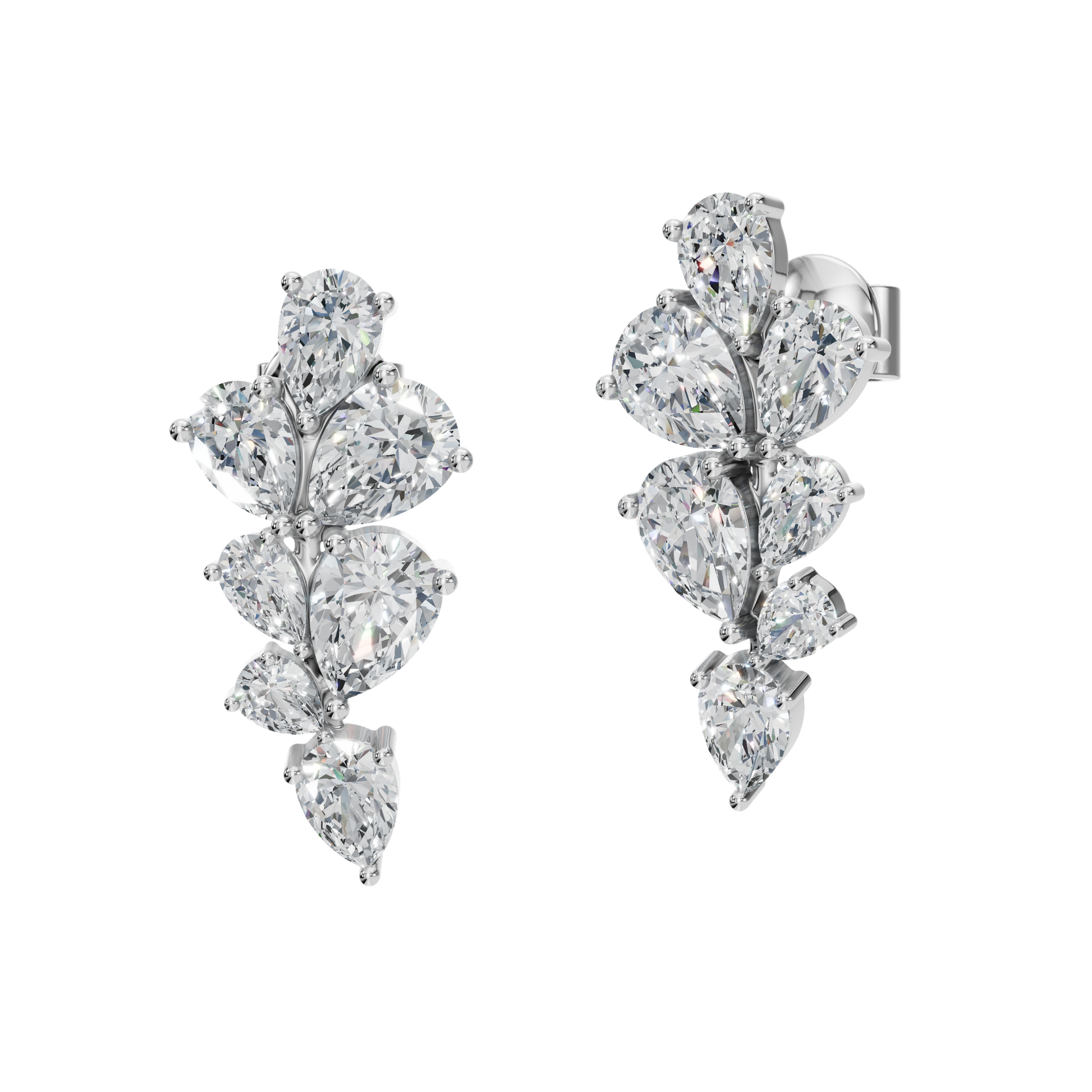 PEAR FANCY EARRING - M&D Signature Jewels