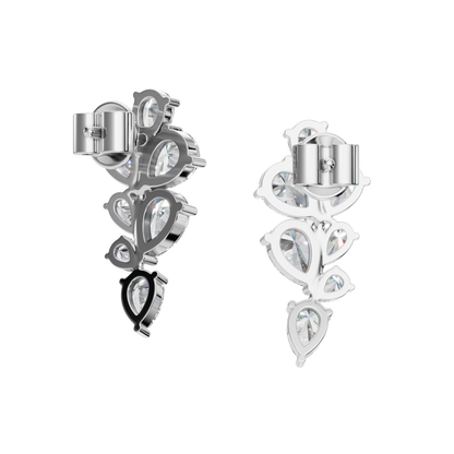 PEAR FANCY EARRING - M&D Signature Jewels