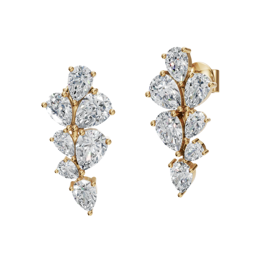 PEAR FANCY EARRING - M&D Signature Jewels