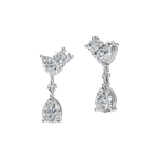 ROUND PEAR DROP EARRING
