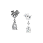 ROUND PEAR DROP EARRING