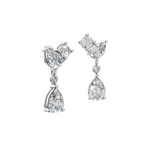 ROUND PEAR DROP EARRING