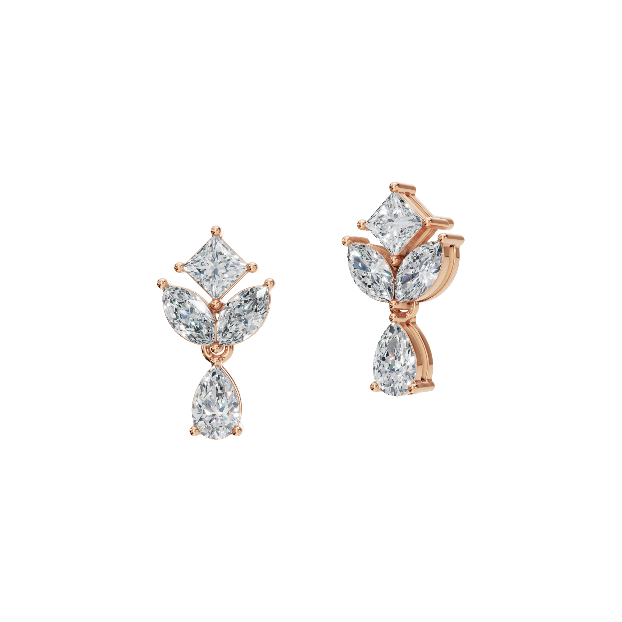 MULTI-SHAPE EARRING