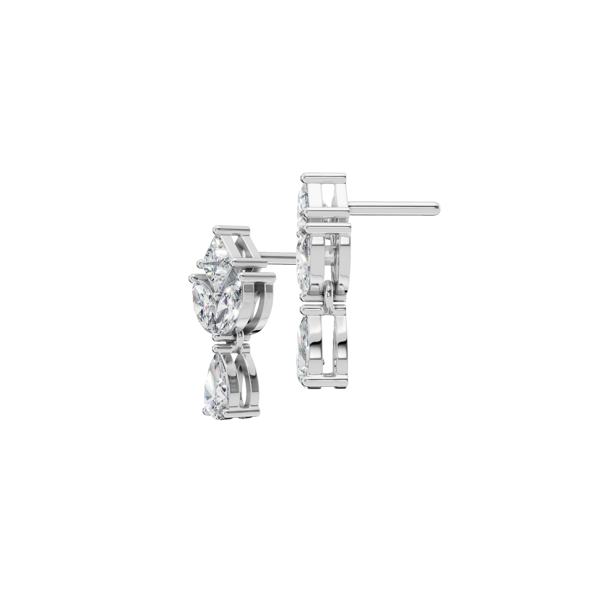 MULTI-SHAPE EARRING