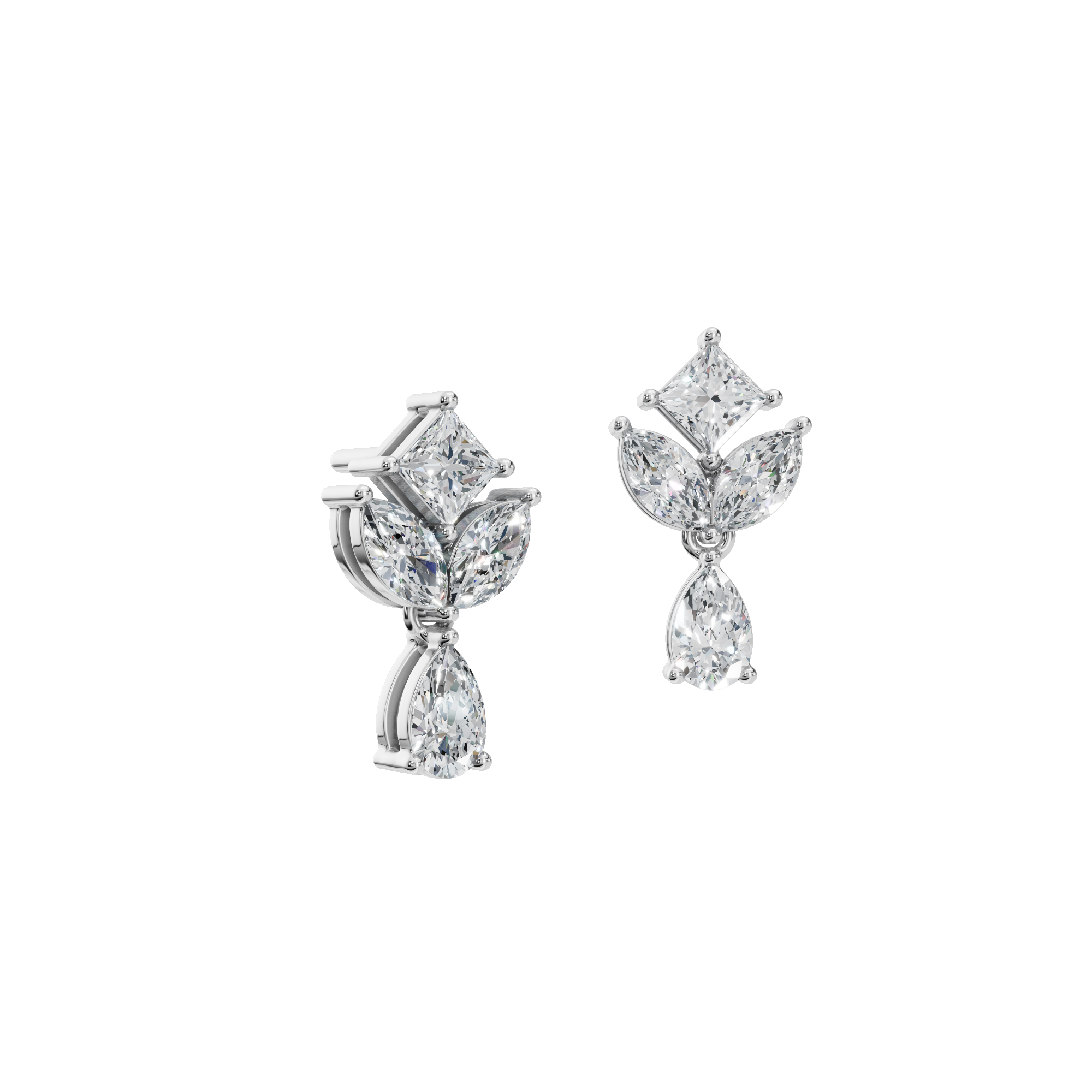 MULTI-SHAPE EARRING