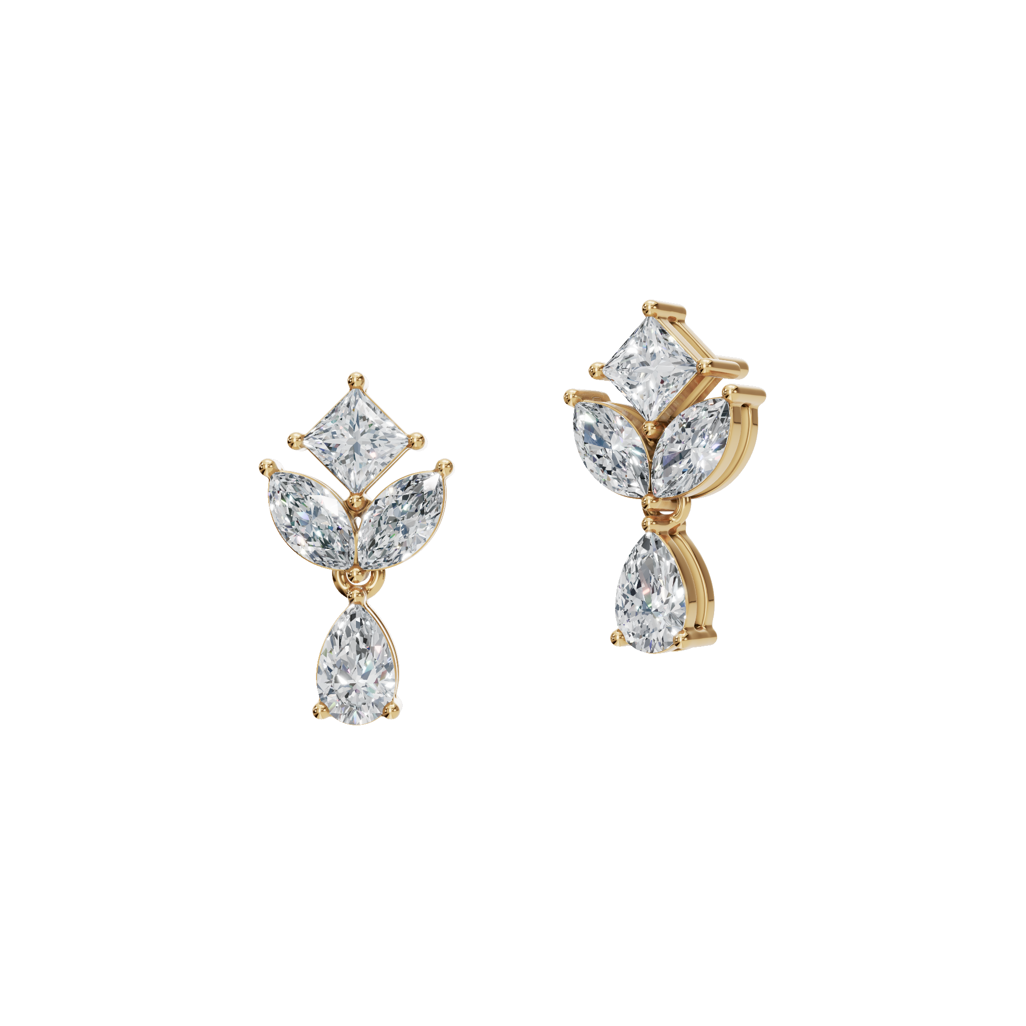 MULTI-SHAPE EARRING