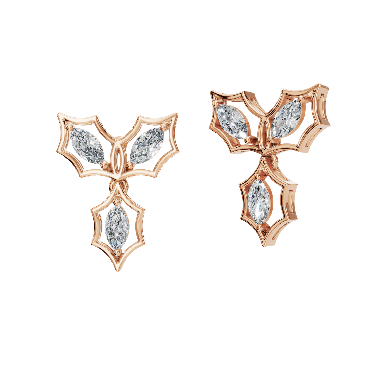MARQUISE FANCY EARRING - M&D Signature Jewels