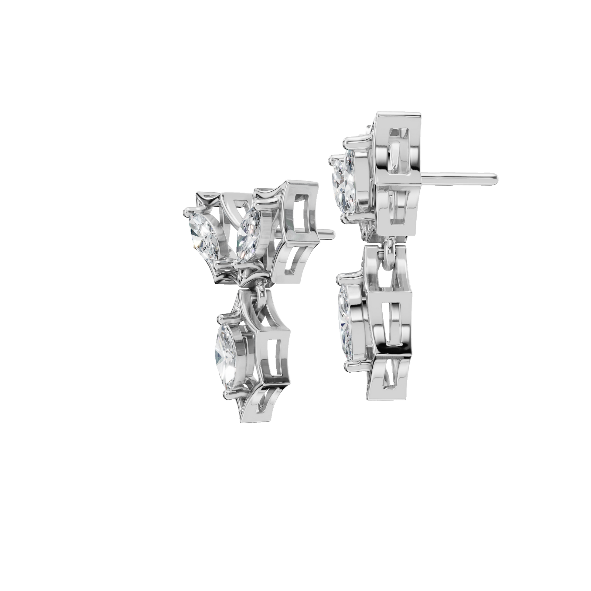 MARQUISE FANCY EARRING - M&D Signature Jewels