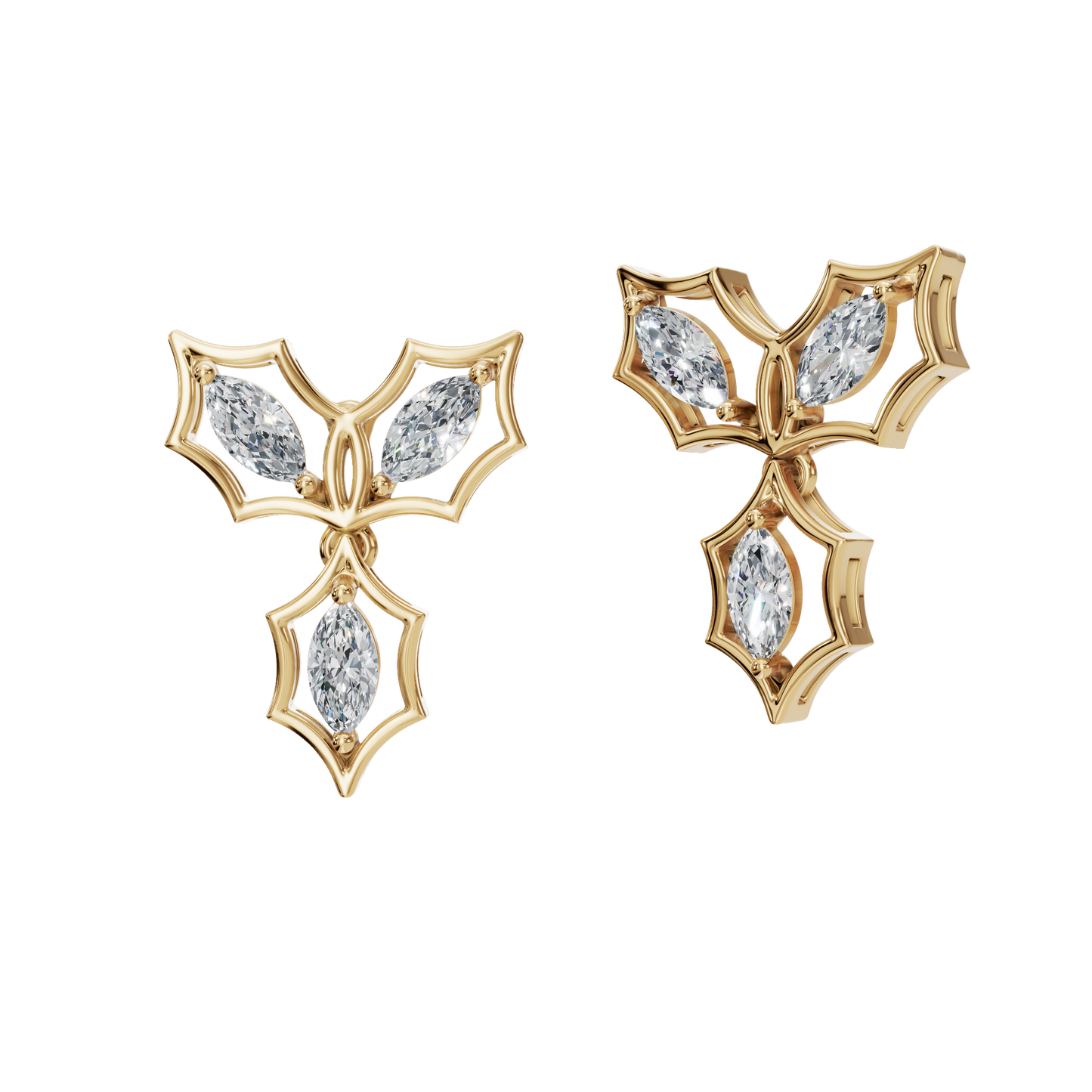MARQUISE FANCY EARRING - M&D Signature Jewels