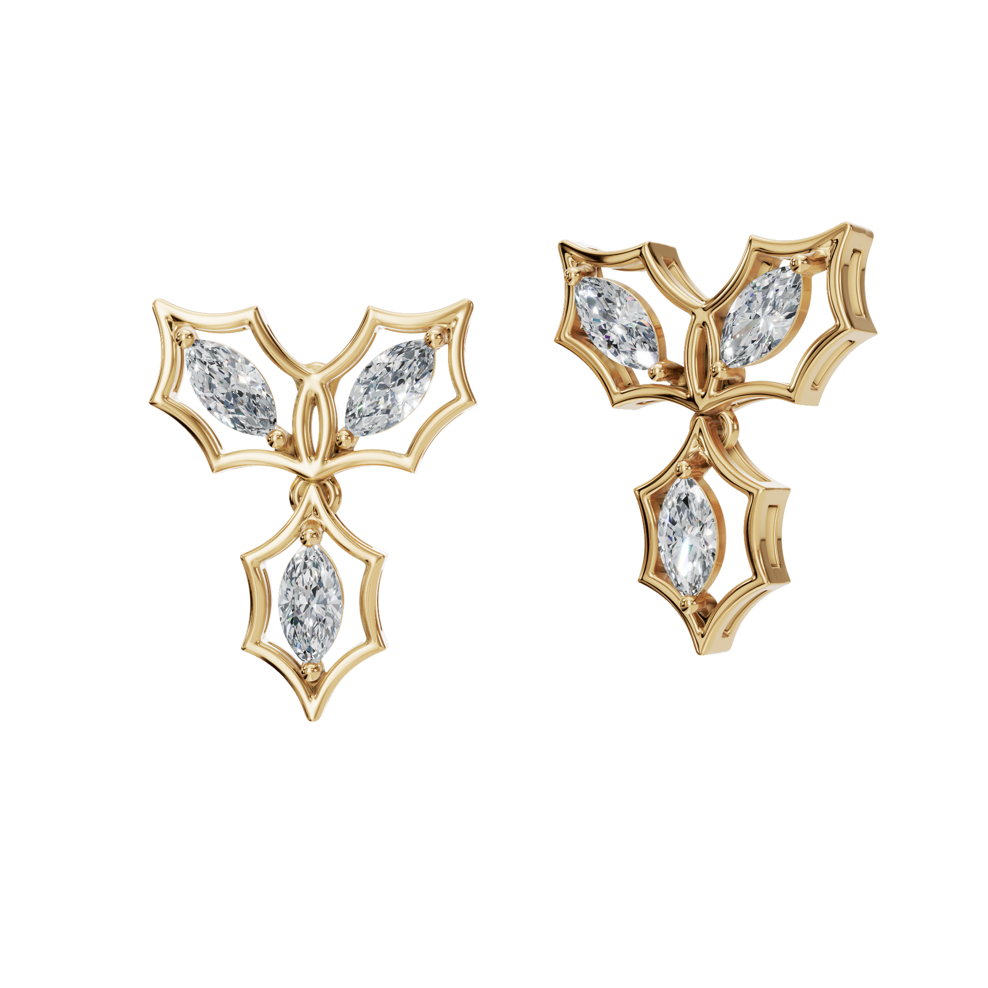MARQUISE FANCY EARRING - M&D Signature Jewels