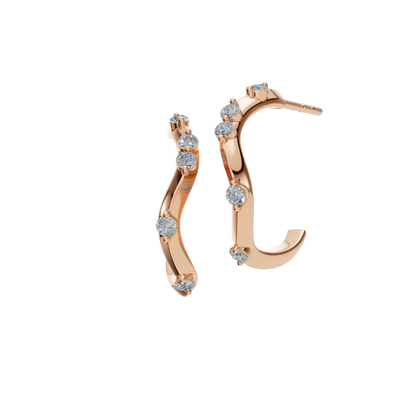 ROUND FANCY EARRING - M&D Signature Jewels