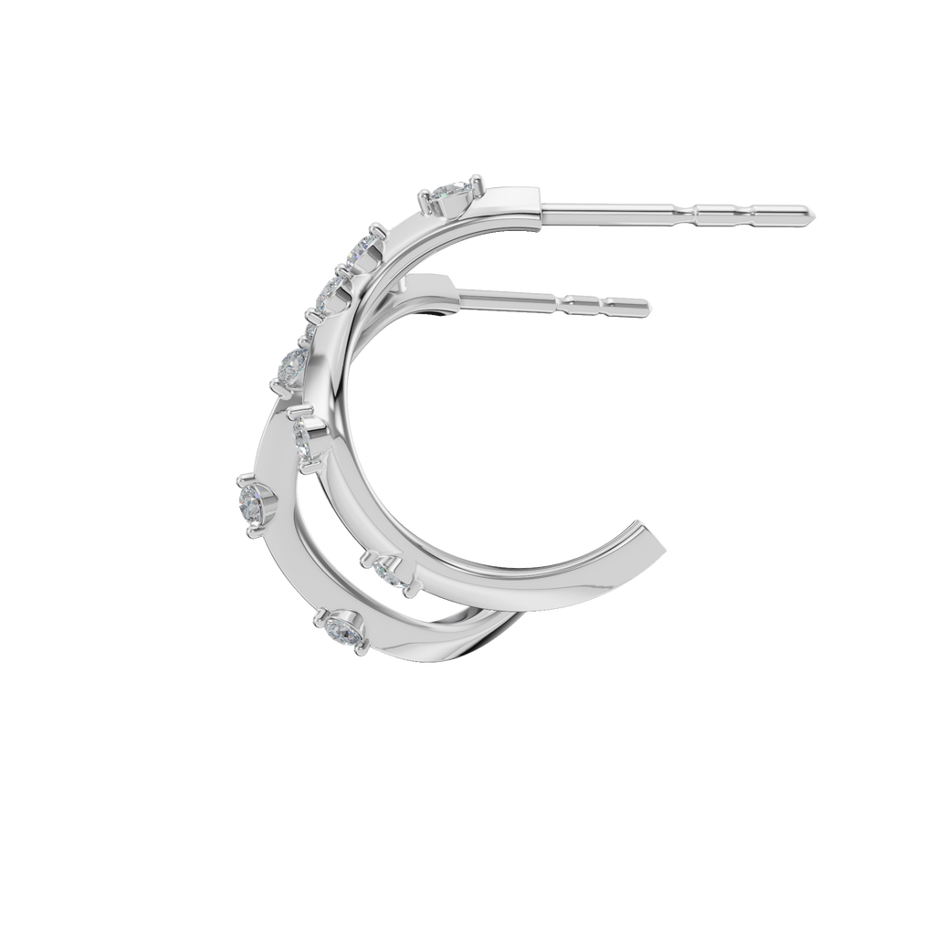 ROUND FANCY EARRING