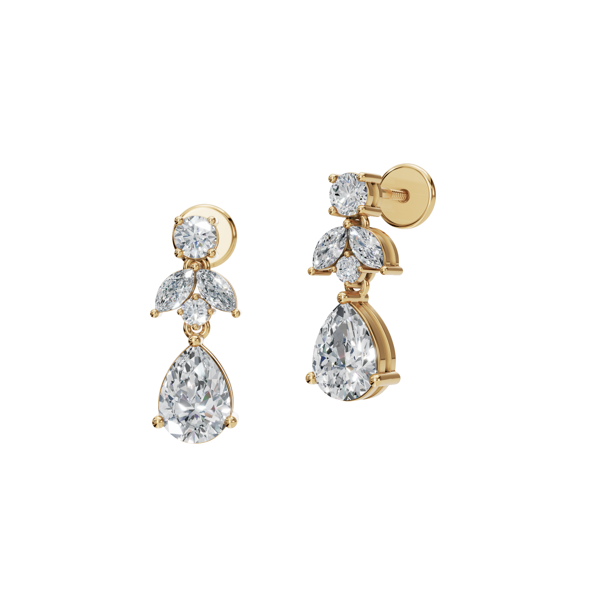 PEAR DROP EARRING