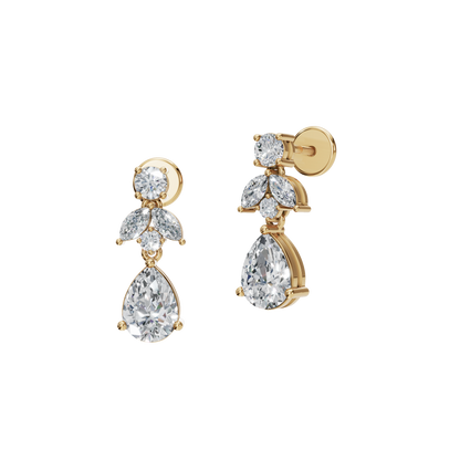 PEAR DROP EARRING - M&D Signature Jewels