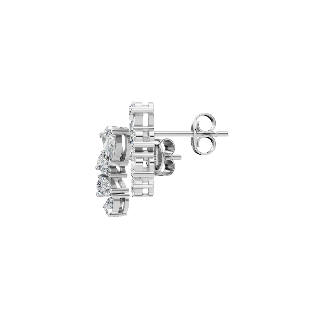 PEAR GRADUATED EARRING