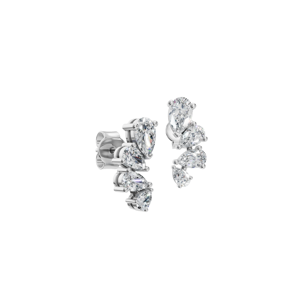 PEAR GRADUATED EARRING