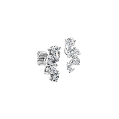 PEAR GRADUATED EARRING - M&D Signature Jewels