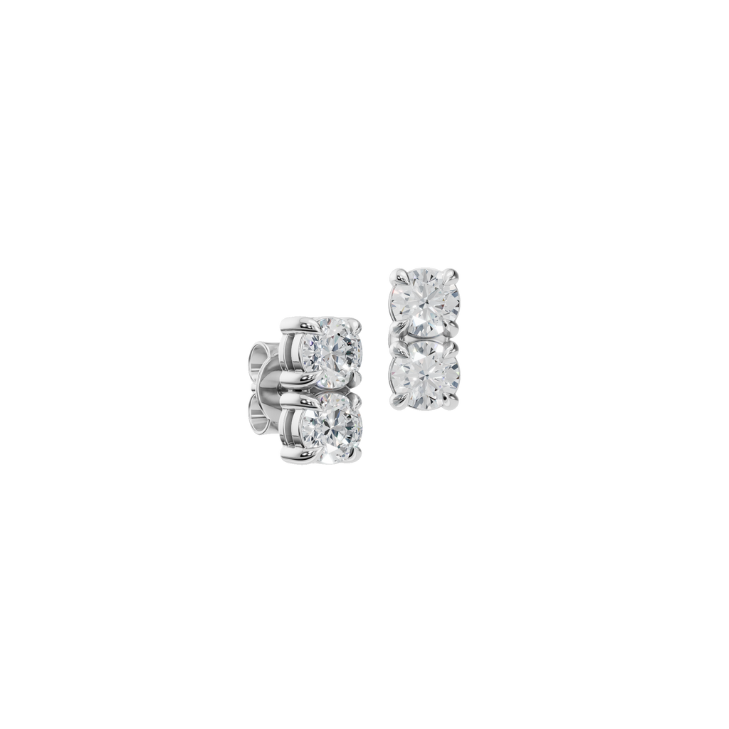 ROUND DOUBLE EARRING