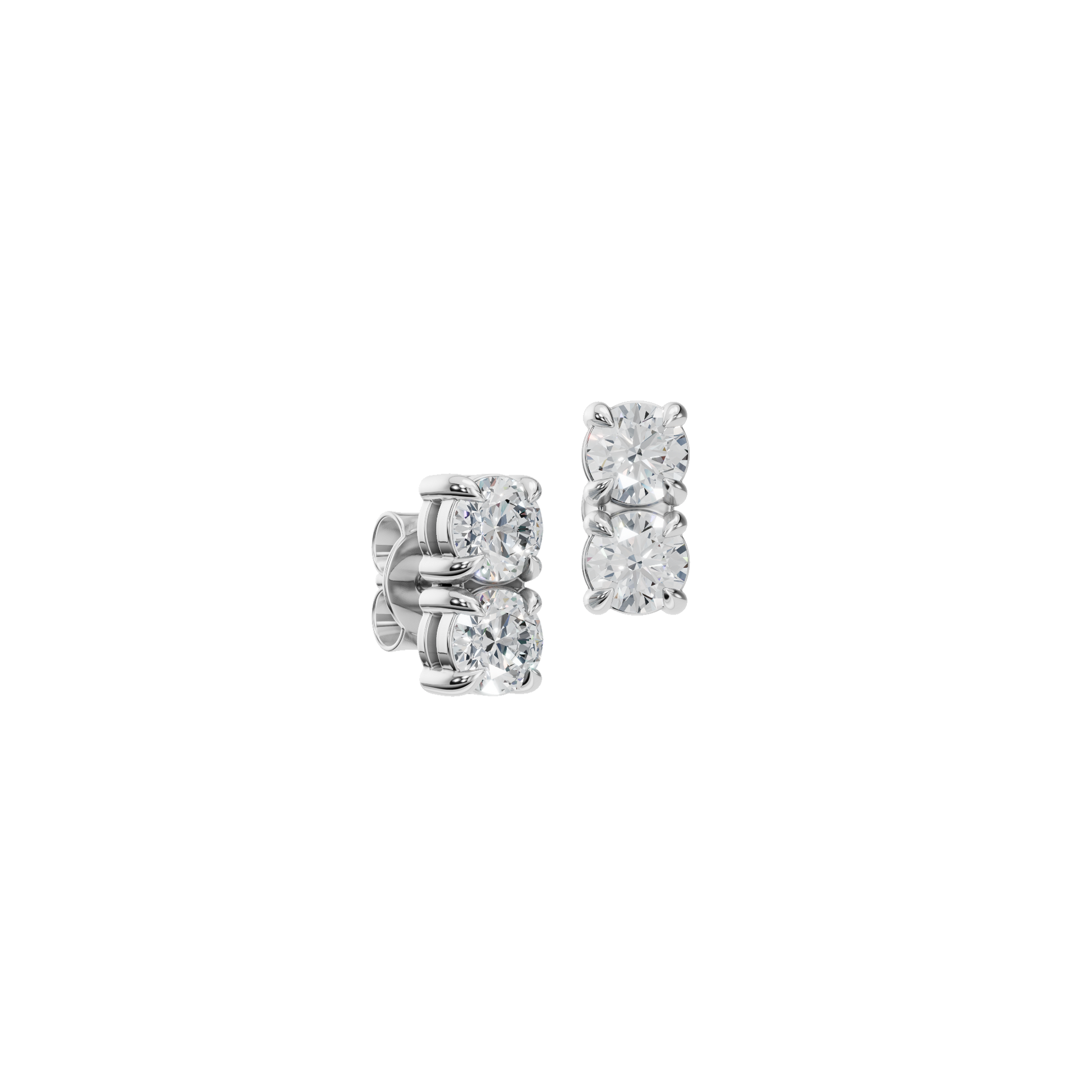 ROUND DOUBLE EARRING - M&D Signature Jewels