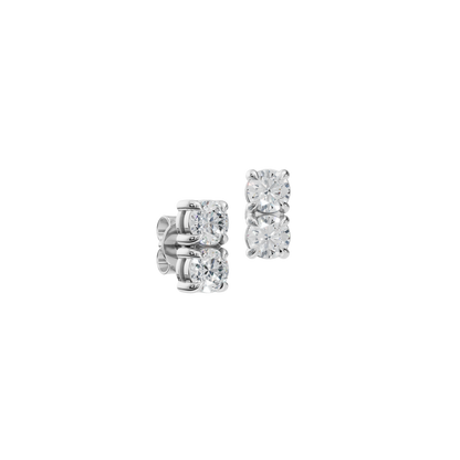 ROUND DOUBLE EARRING - M&D Signature Jewels