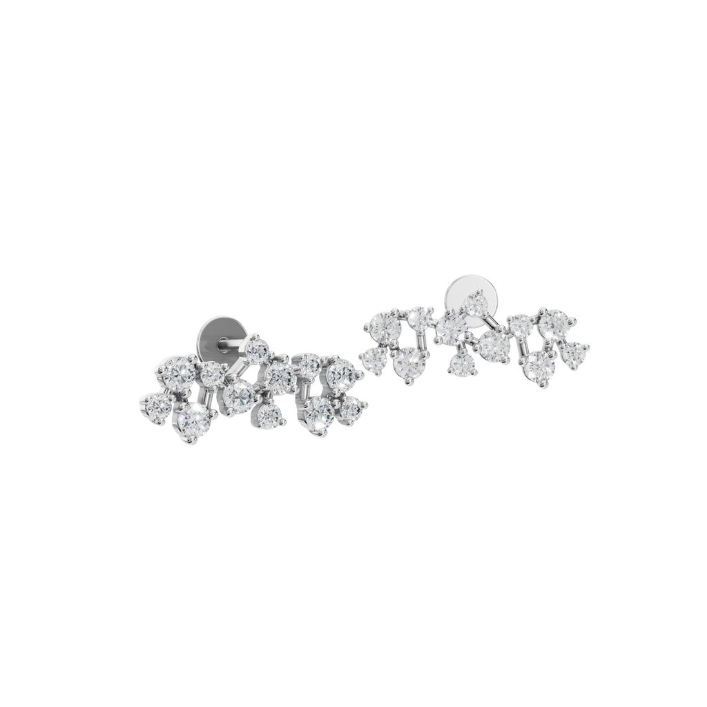 ROUND FANCY EARRING