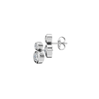 ROUND BEZEL GRADUATED EARRING