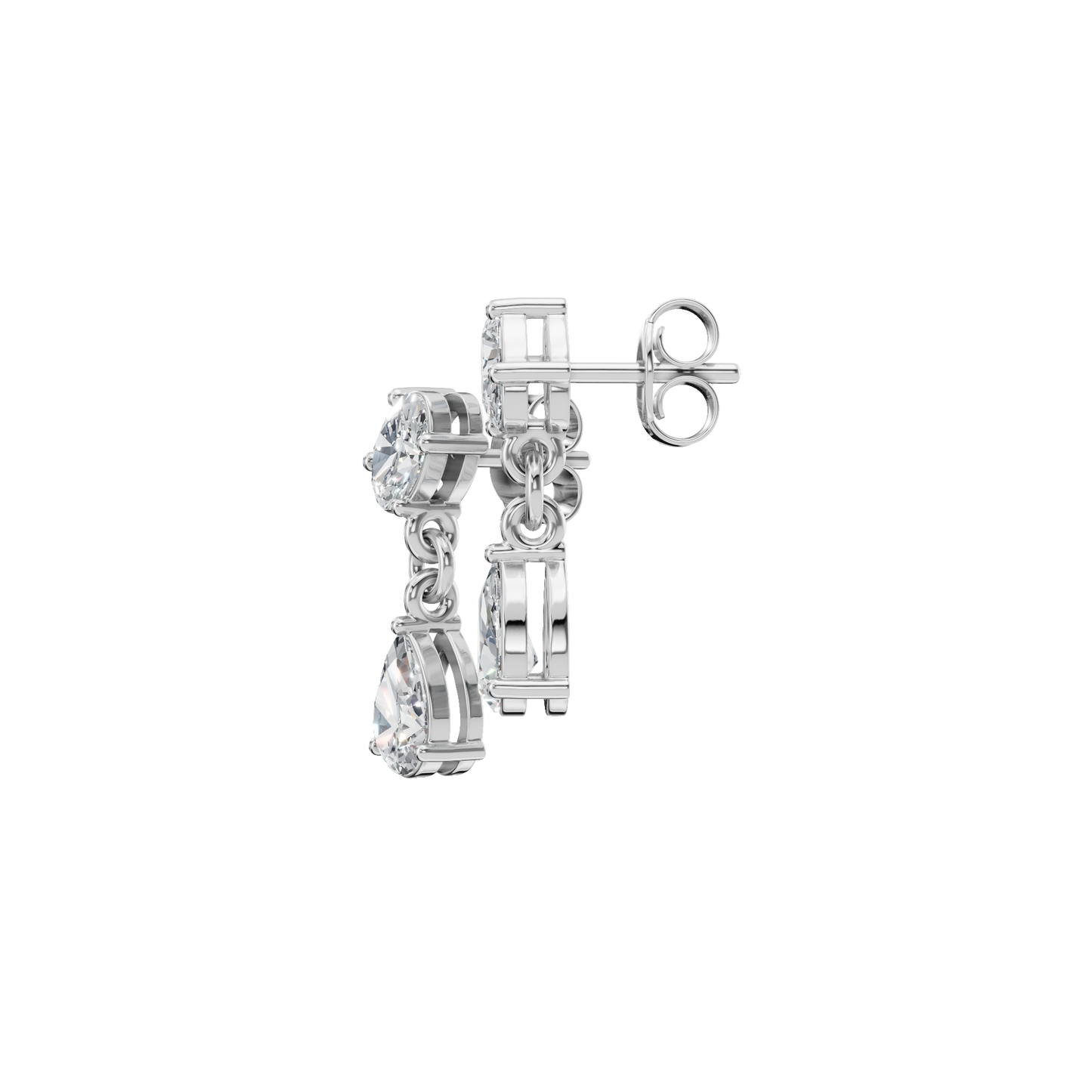 OVAL PEAR DROP EARRING - M&D Signature Jewels