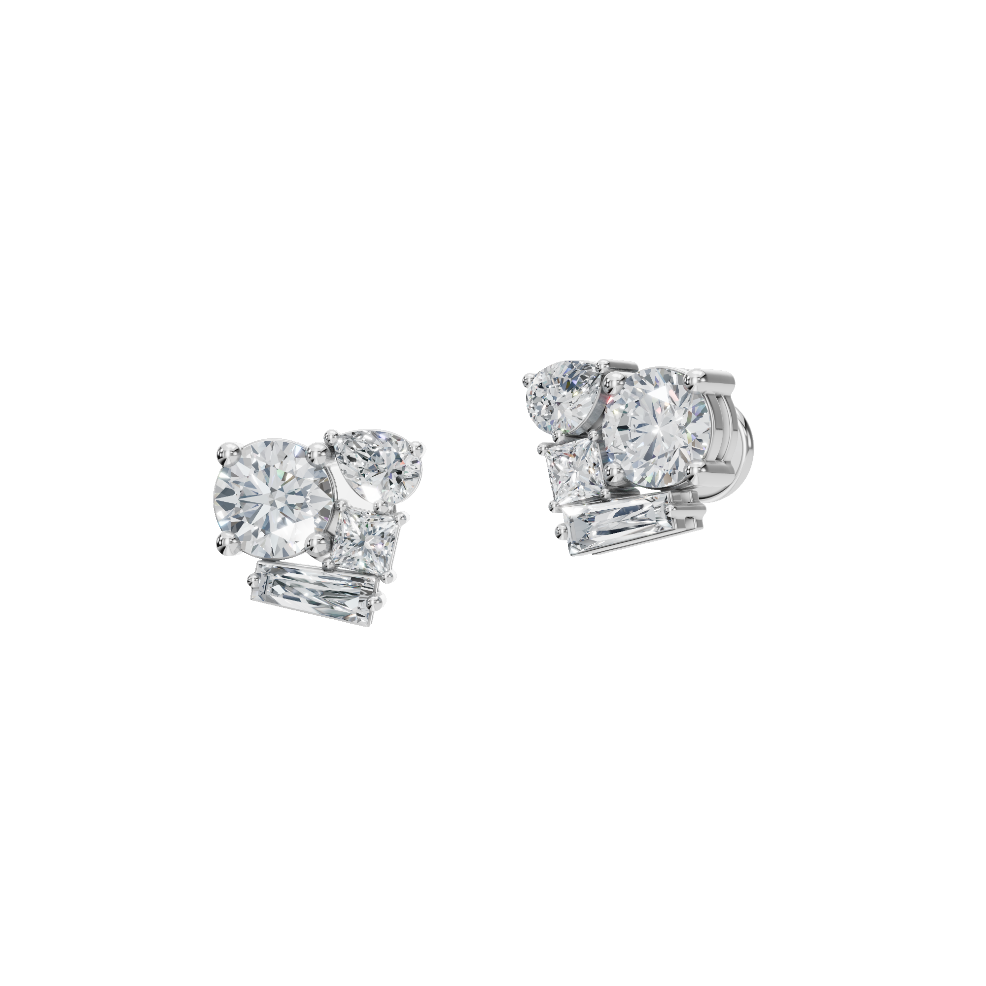 MULTISHAPE EARRING