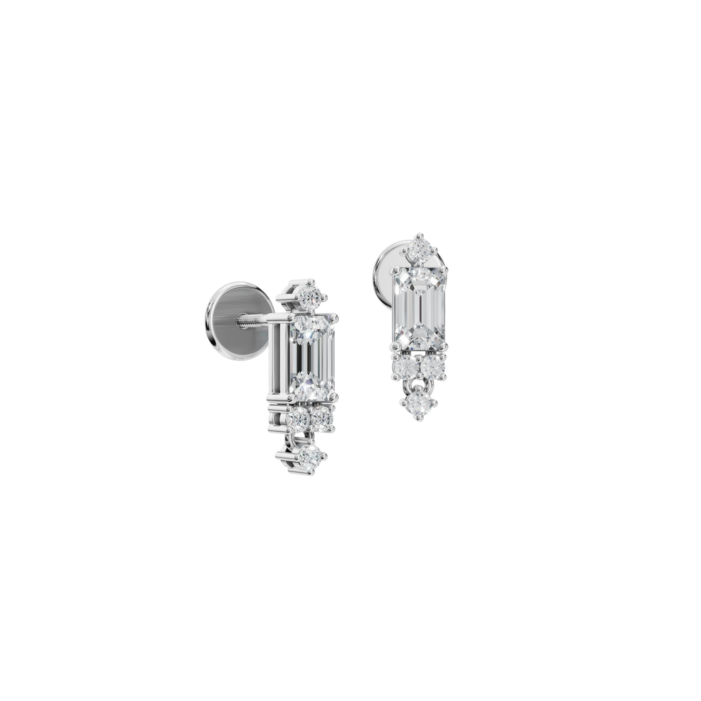 BAGUETTE EARRING