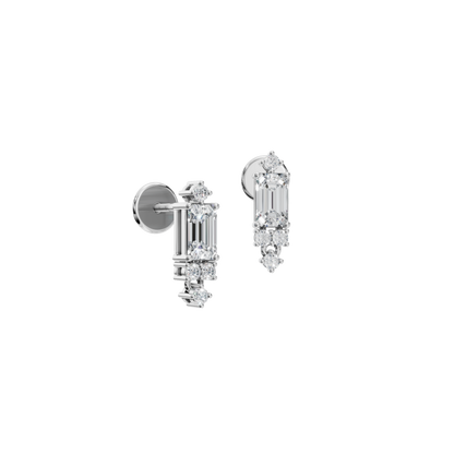 BAGUETTE EARRING - M&D Signature Jewels
