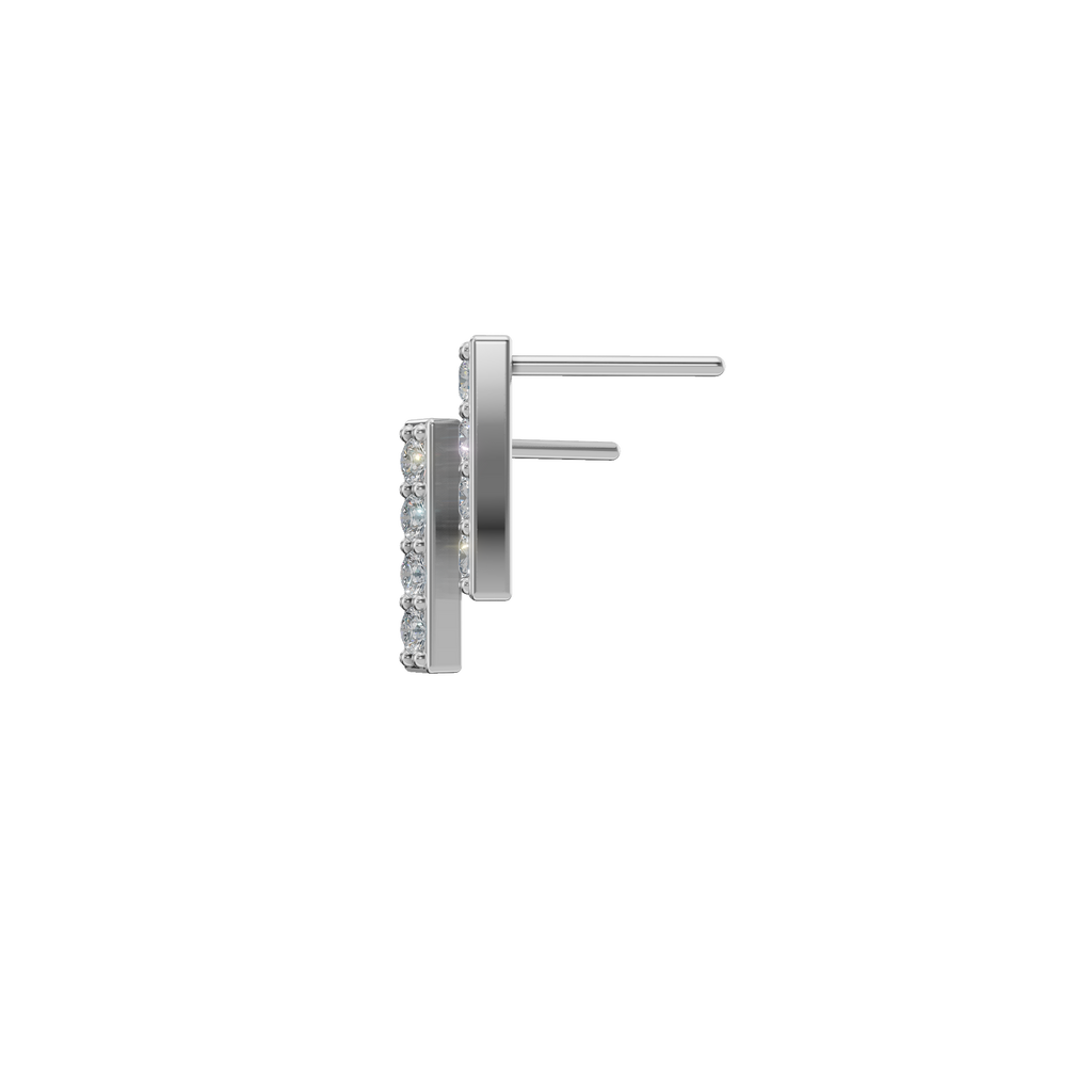 ROUND BAR EARRING