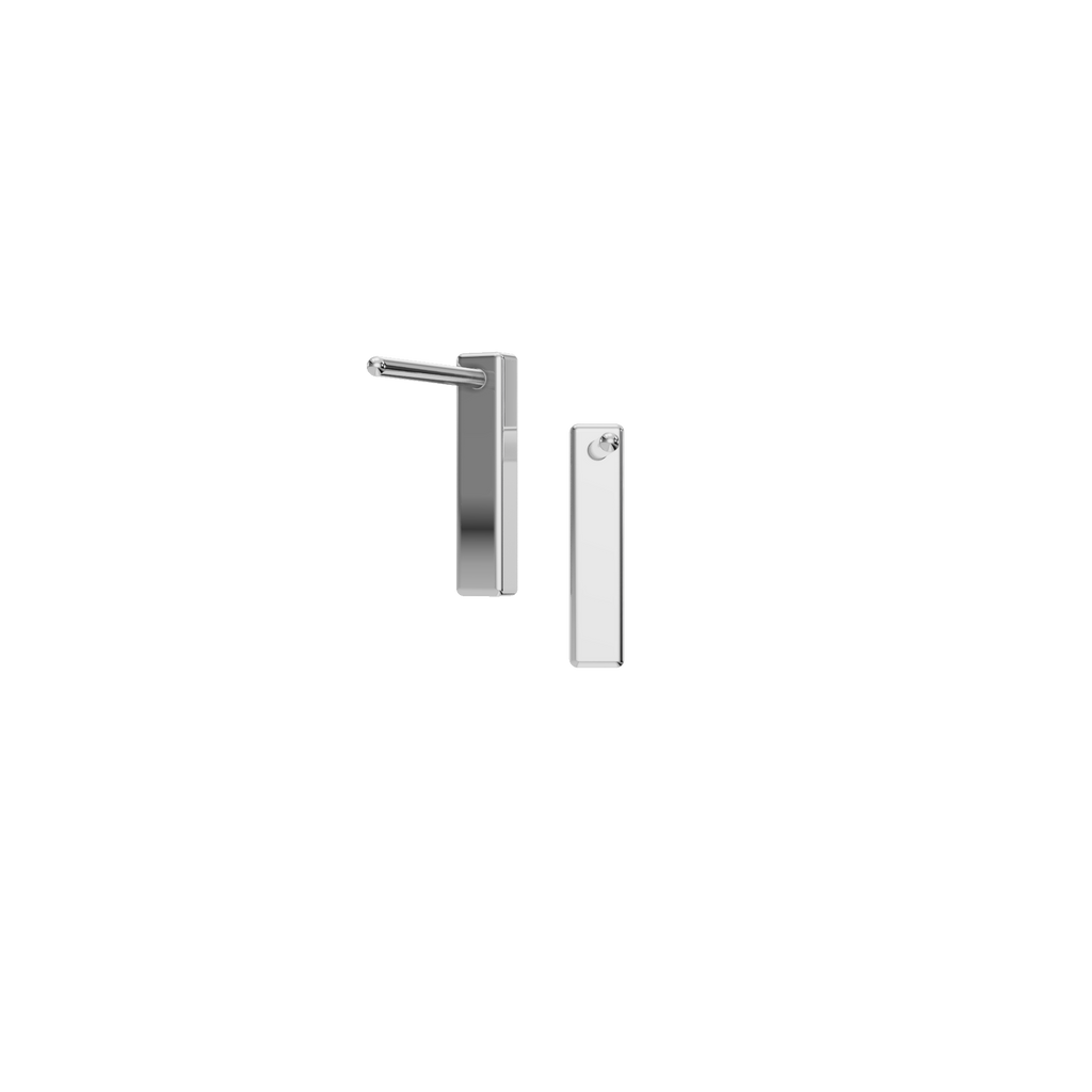 ROUND BAR EARRING