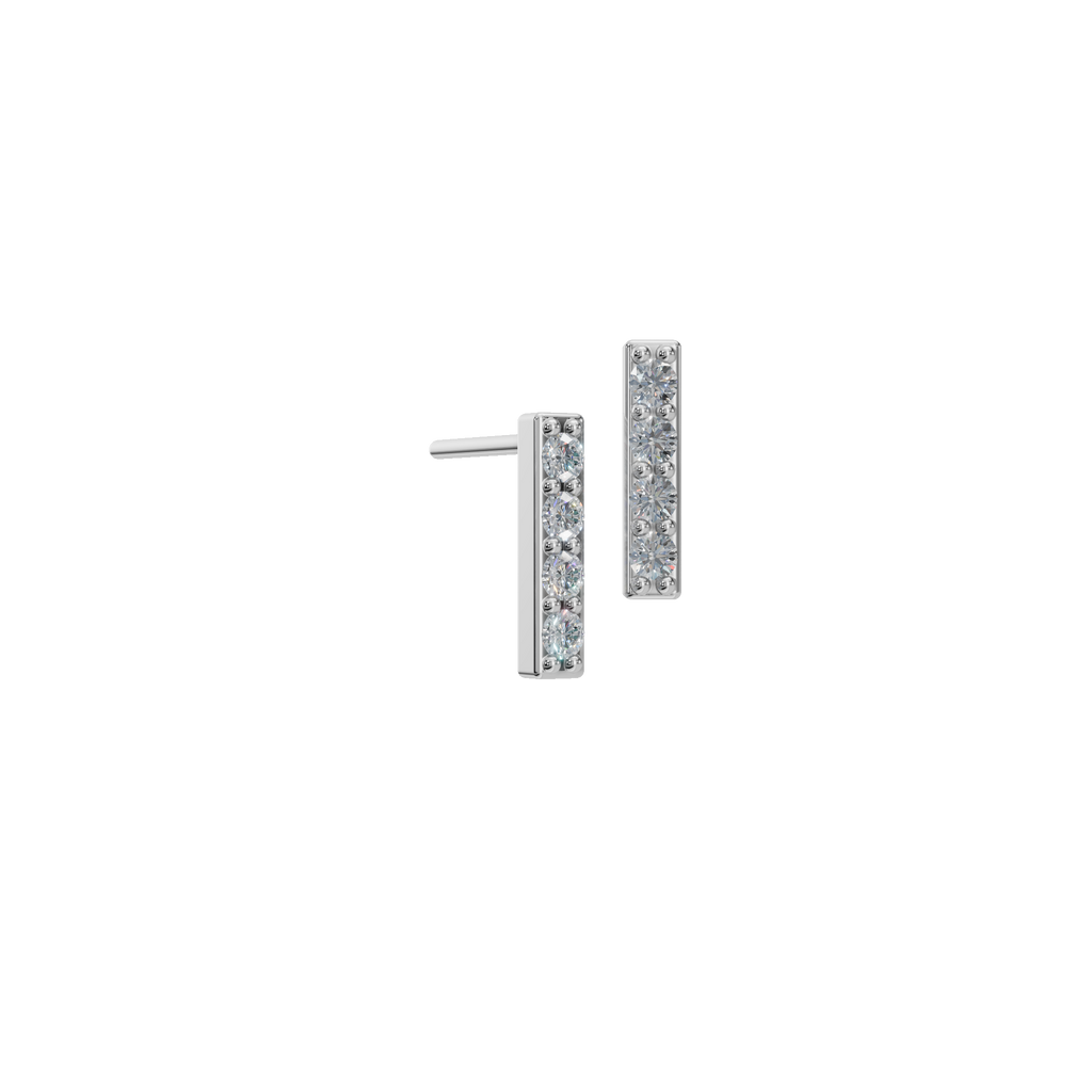 ROUND BAR EARRING
