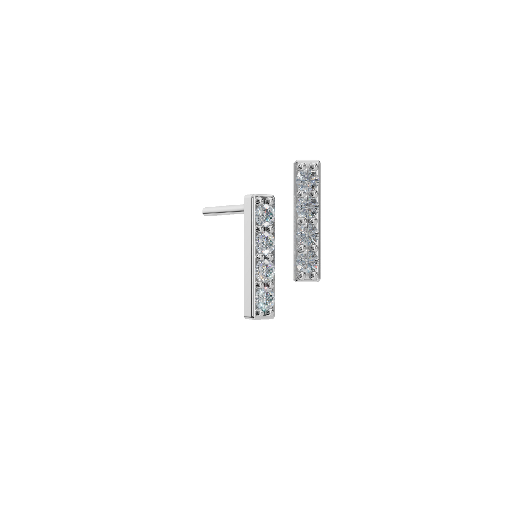 ROUND BAR EARRING - M&D Signature Jewels