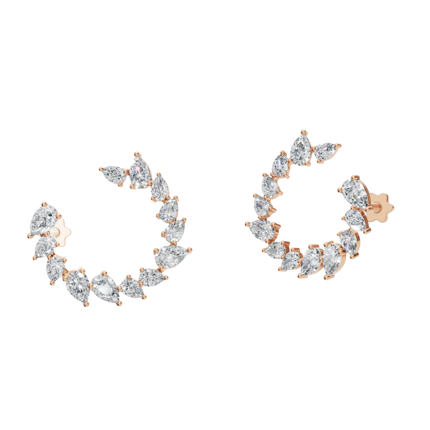 PEAR FANCY EARRING - M&D Signature Jewels