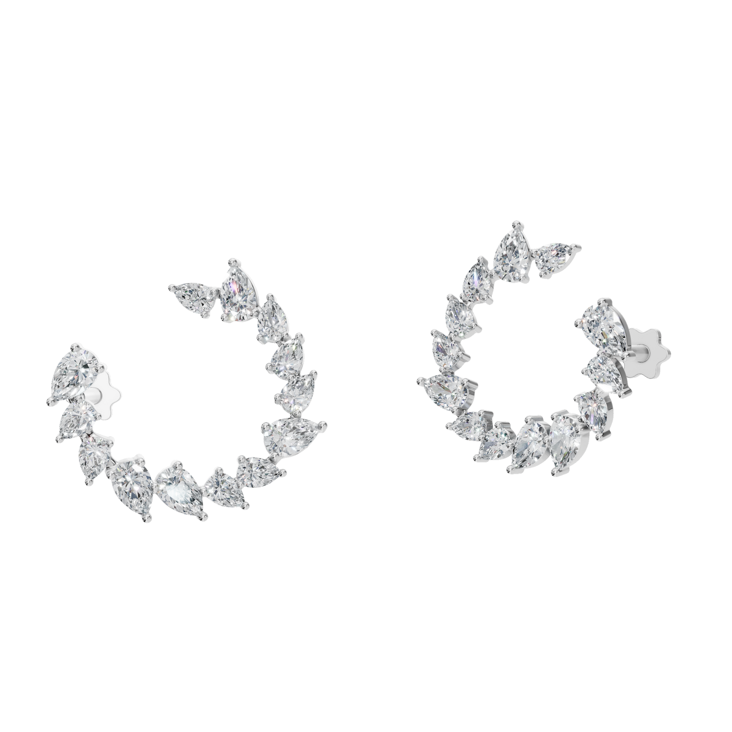PEAR FANCY EARRING - M&D Signature Jewels
