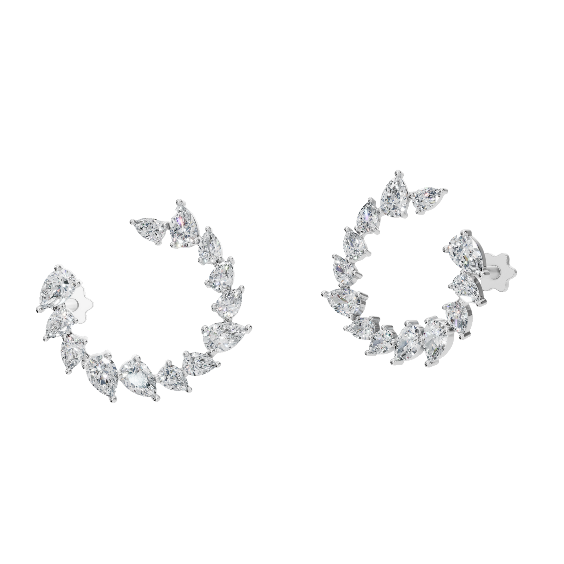 PEAR FANCY EARRING - M&D Signature Jewels