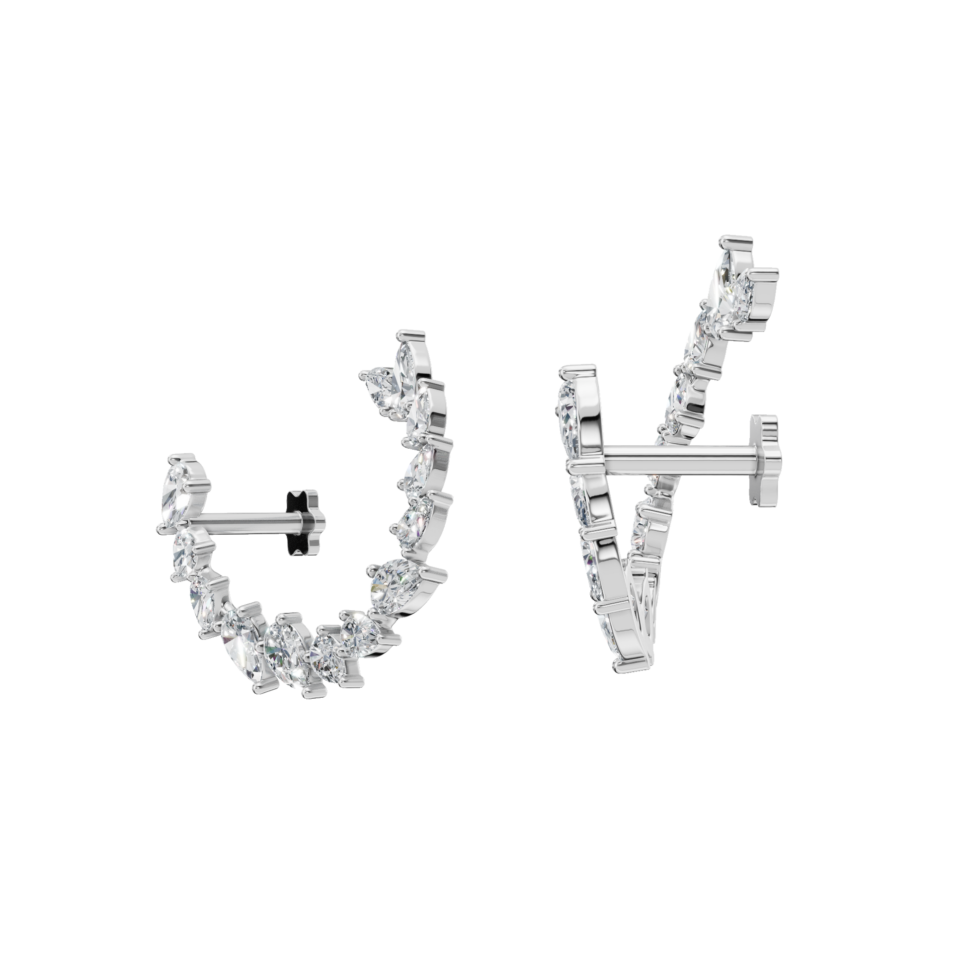 PEAR FANCY EARRING - M&D Signature Jewels