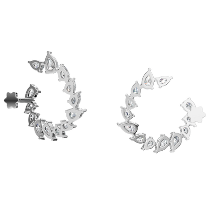 PEAR FANCY EARRING - M&D Signature Jewels
