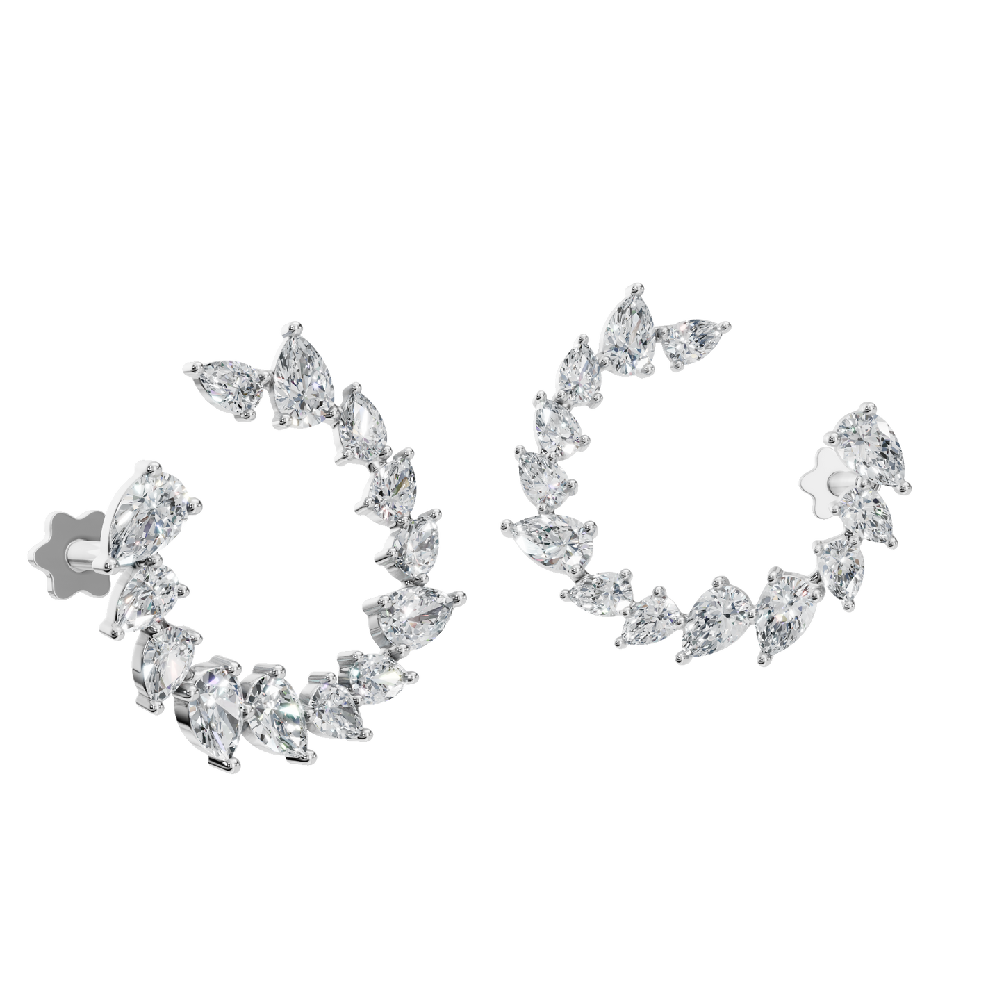 PEAR FANCY EARRING - M&D Signature Jewels