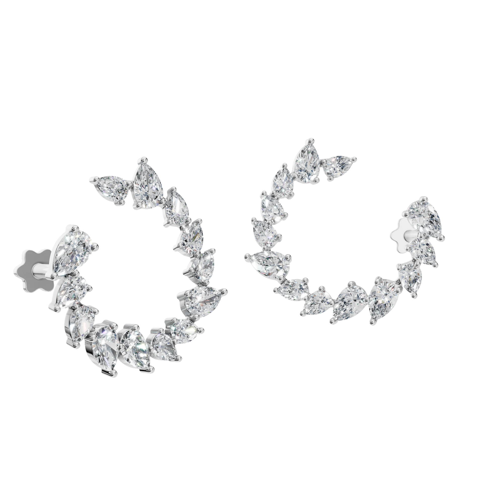 PEAR FANCY EARRING - M&D Signature Jewels