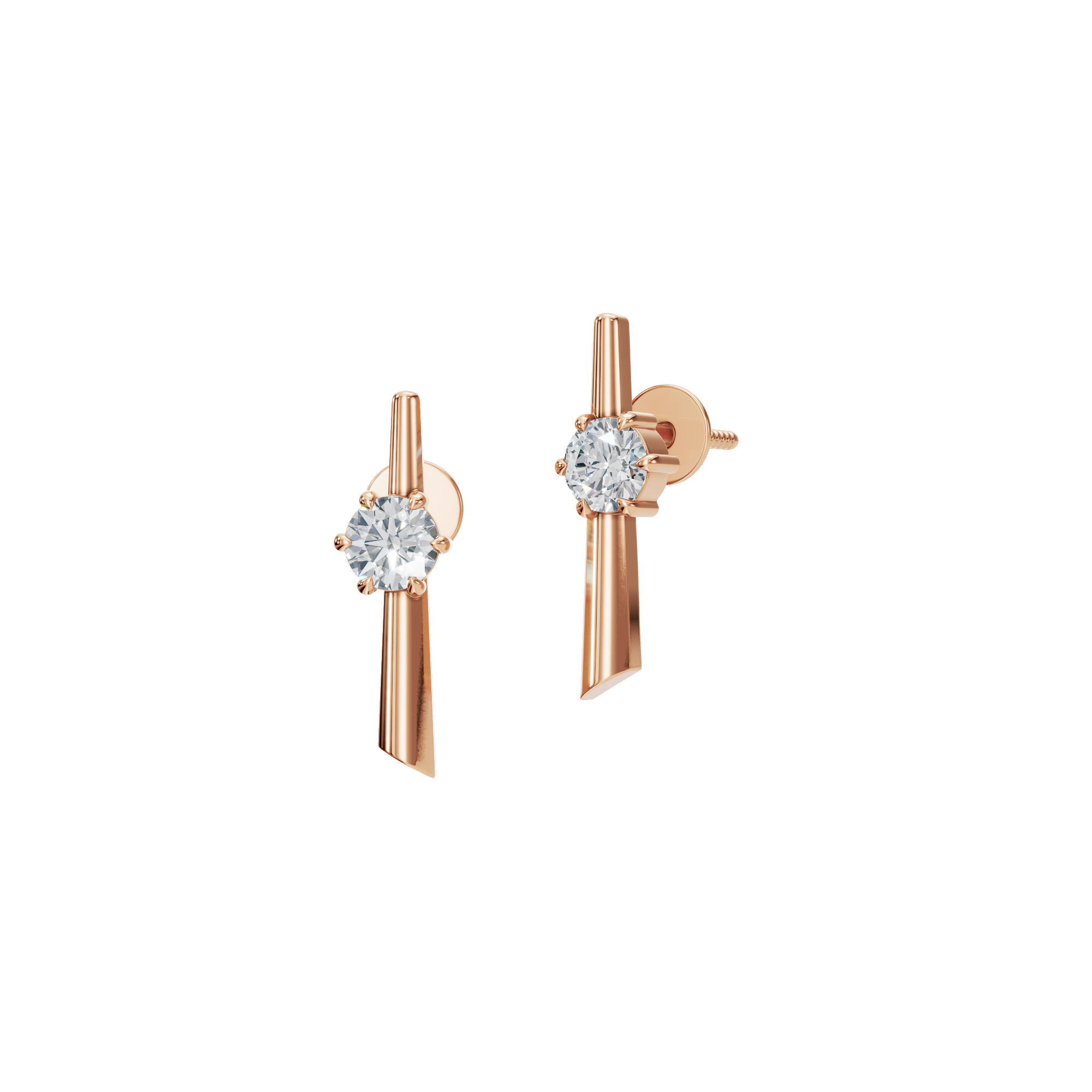 SLEEK ROUND EARRING