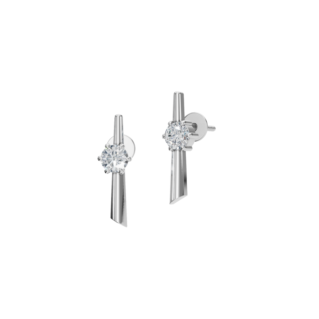 SLEEK ROUND EARRING