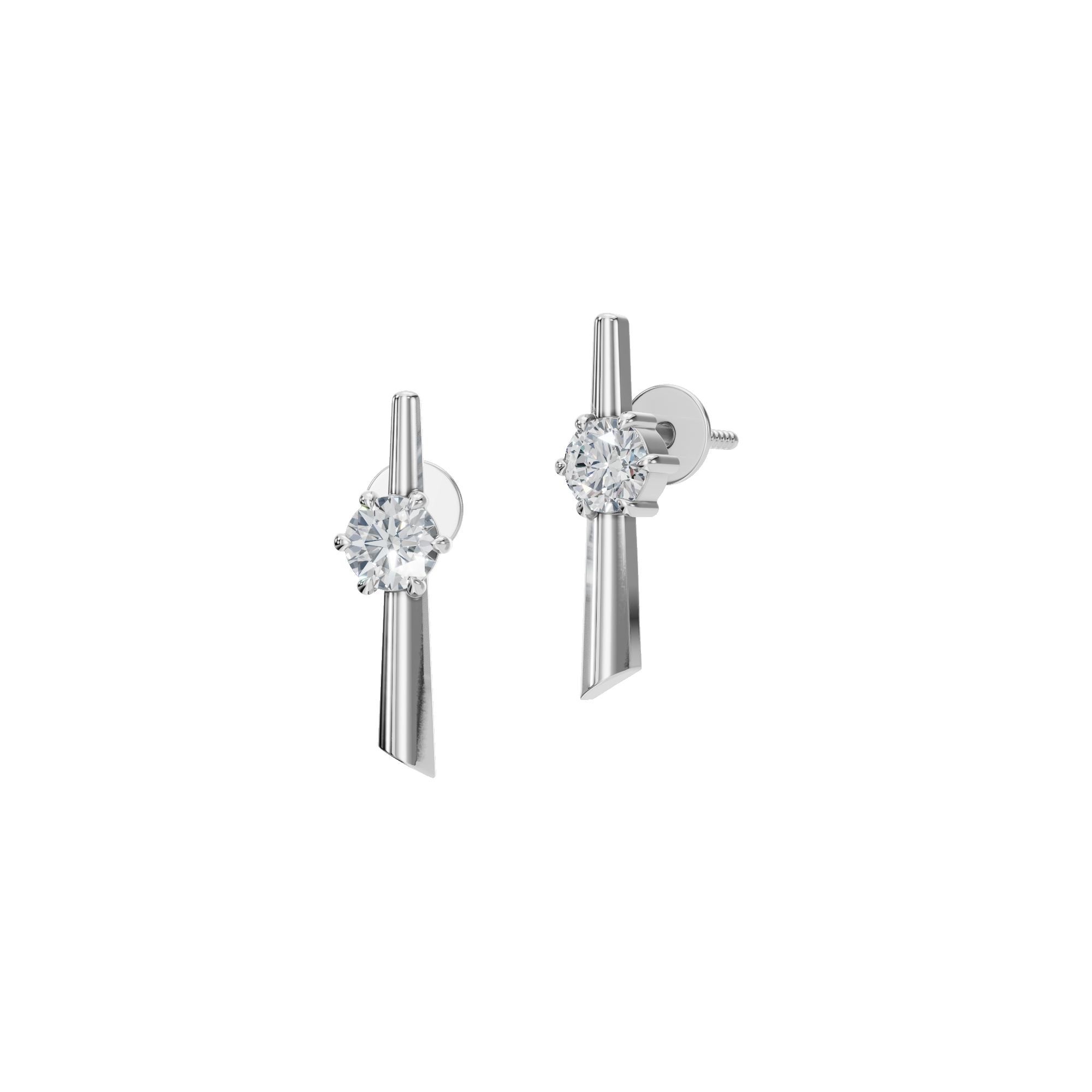 SLEEK ROUND EARRING