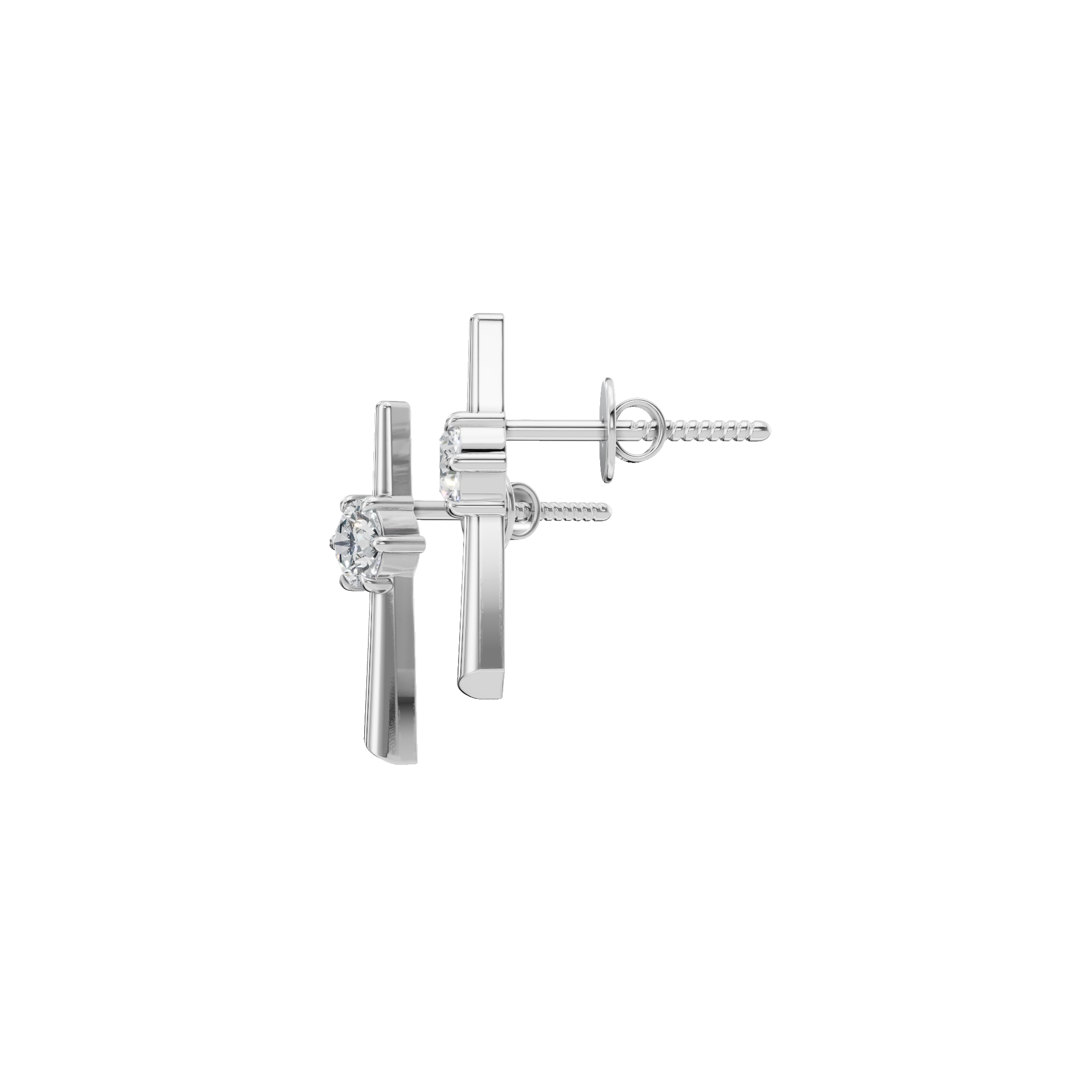 SLEEK ROUND EARRING
