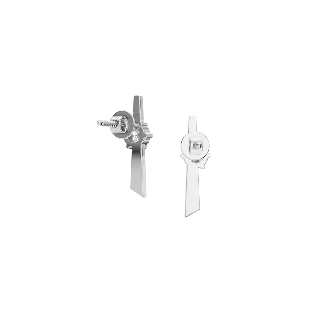 SLEEK ROUND EARRING