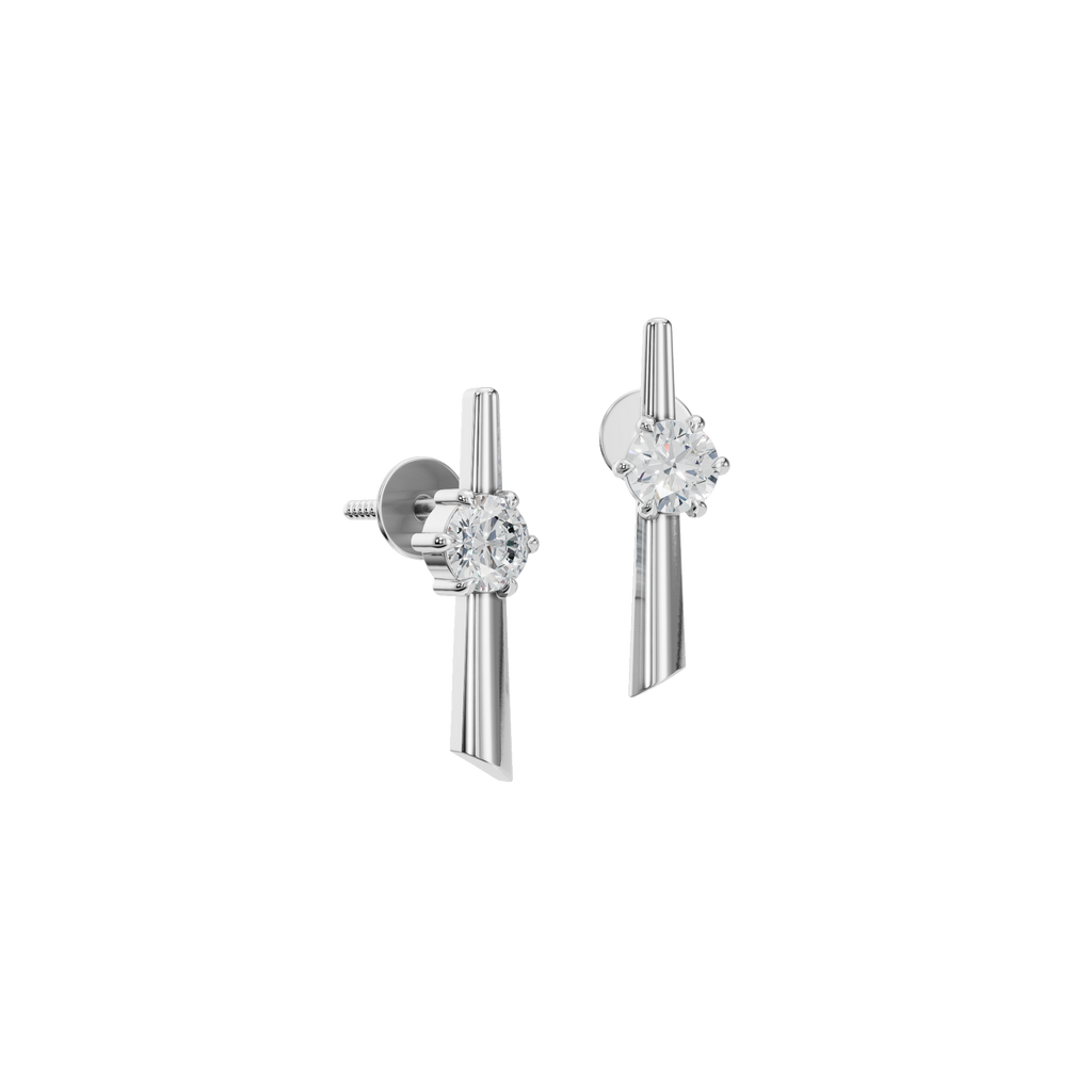 SLEEK ROUND EARRING