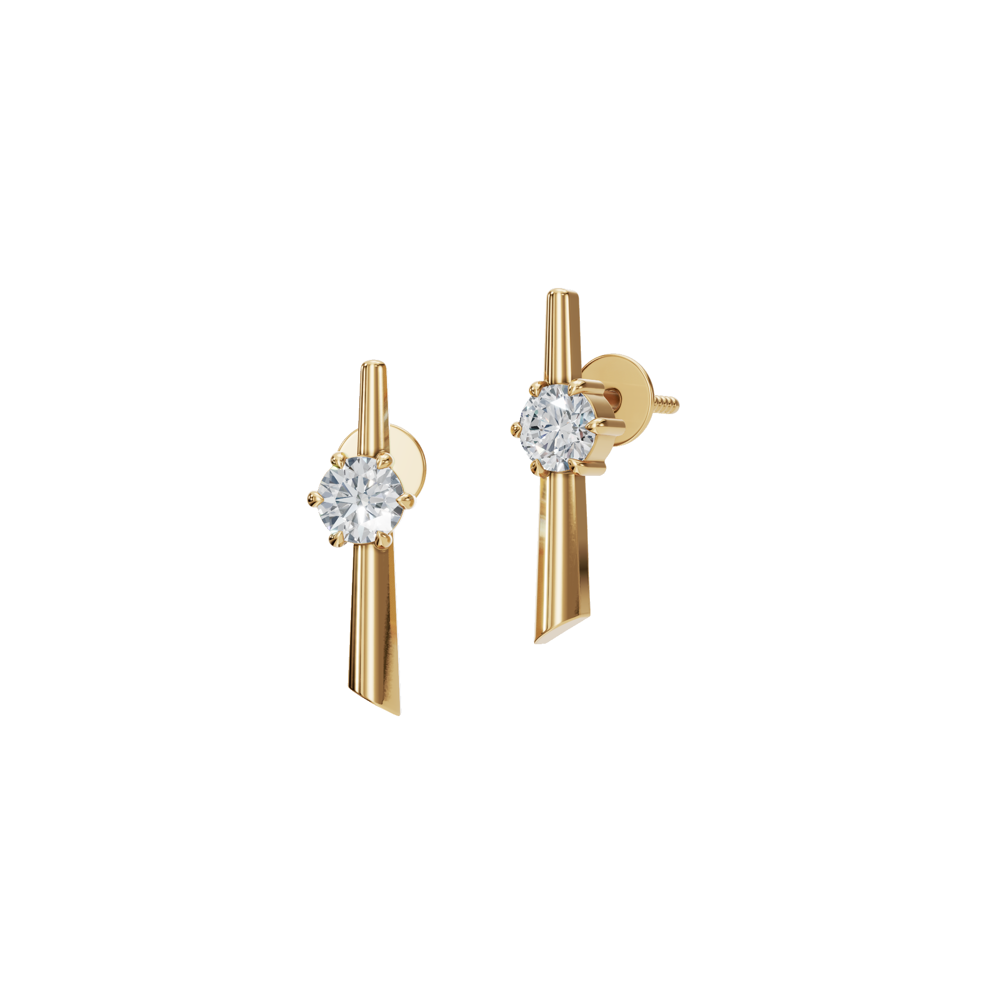 SLEEK ROUND EARRING