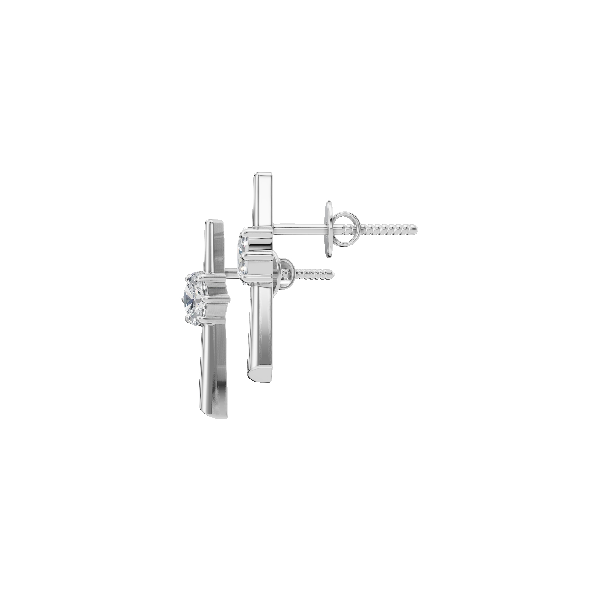 SLEEK OVAL EARRING