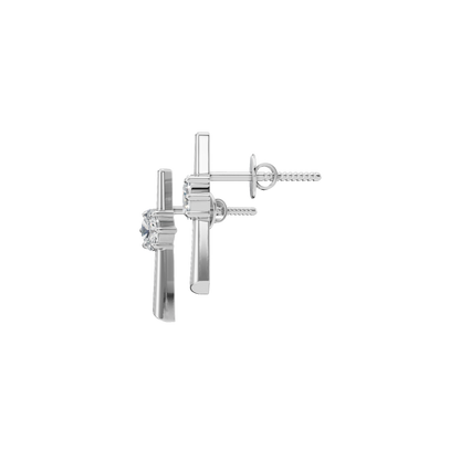 SLEEK OVAL EARRING - M&D Signature Jewels